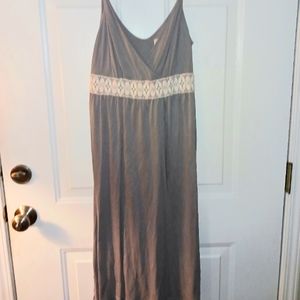 Loft Gray Long Gown (sleep wear) Size 2
